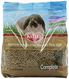 Kaytee Timothy Hay Complete Plus Flowers and Herbs Rabbit Food, 4.5-lb bag