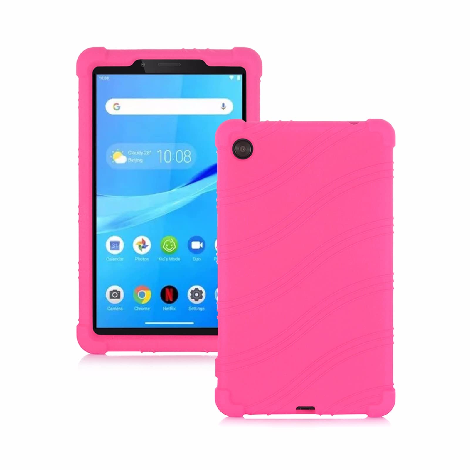 MOOPW Case for Lenovo Tab M7 - Soft Silicone Shockproof Rubber Shell Lightweight Protective Cover for Lenovo Tab M7 (TB-7305F/X/i) / (3rd TB-7306) 7 inch Tablet