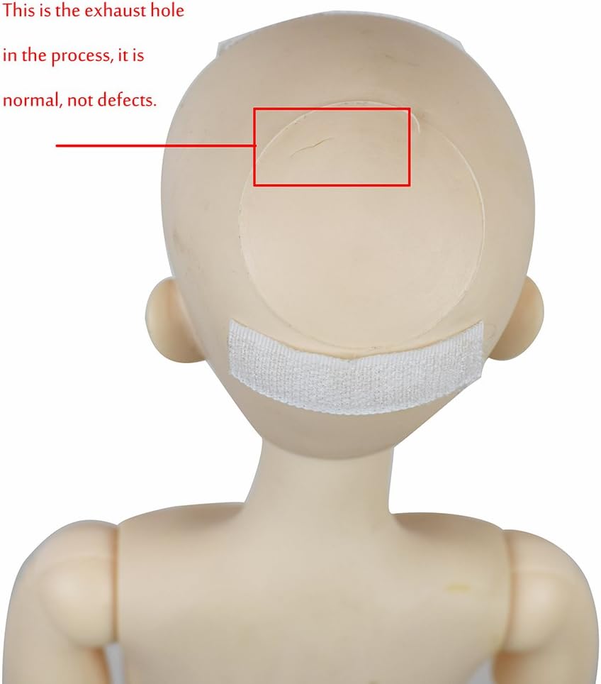 EVA BJD 1/3 BJD Doll 56cm 24in Ball Jointed Doll Female Body, 24 Articulated Joints, Self-Standing, Adorable Basic Makeup - Image 4