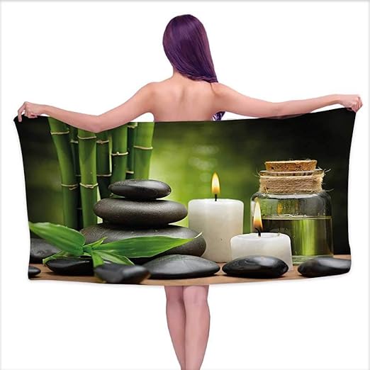 Amazon Com Aurauiora Bath Towels Extra Large Spa Decor Hot