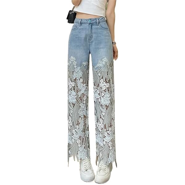 パンツ S cutting denim2 lace theredthread THEREDTHREAD / ザレッドスレッド】S cutting denim2 lace