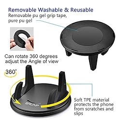 SRUNP Dashboard Cell Phone Holder for Car[Vertical