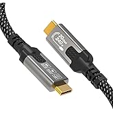 CABLAPTOP usb c monitor cable,USB C Monitor Display Cable 3.3FT 4K@144Hz,8K@30Hz USB C 3.2 Gen 2x2 Video Cable,20Gbps Data Tr