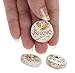 Darice® Yard and Garden Minis - Stepping Stones - Resin - 1 inch - 3 pieces