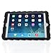 Apple iPad mini iPad mini Retina iPad mini 3 Hideaway with Stand Black Gumdrop Cases Silicone Rugged Shock Absorbing Protective Dual Layer Cover Case
