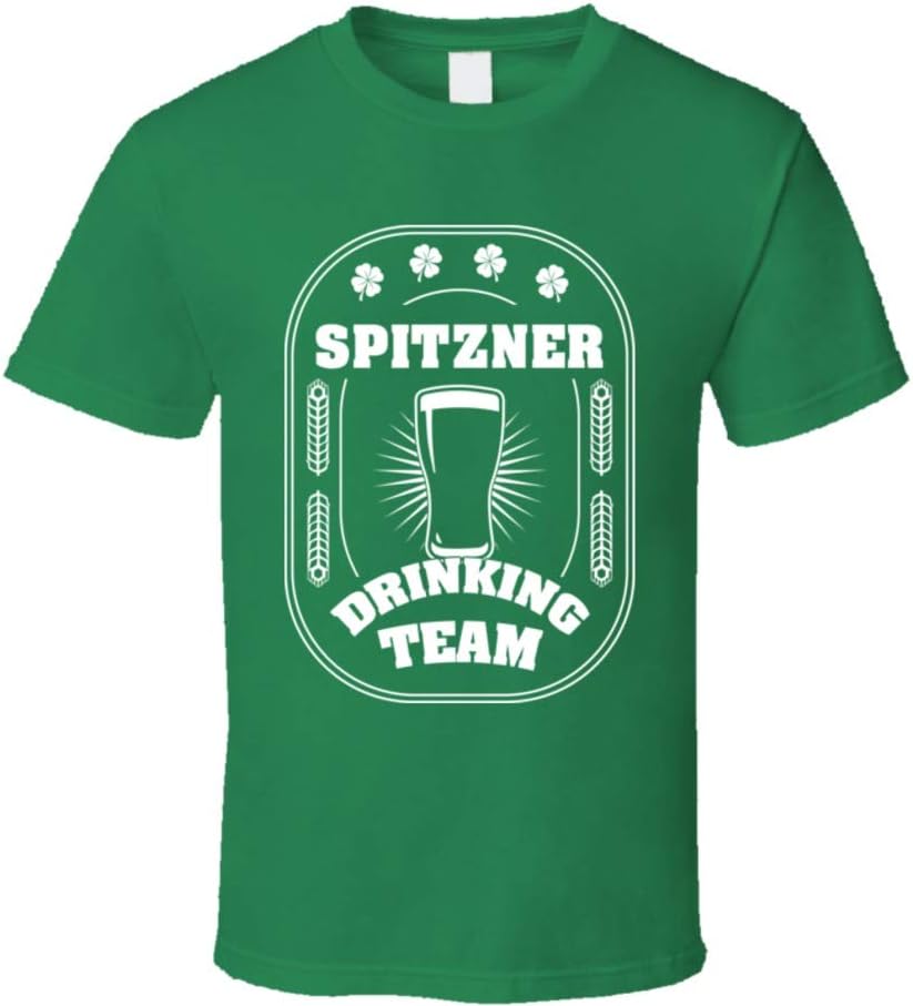 SHAMBLES TEES Spitzner Drinking Team St. Patrick's Day Last Name Group T Shirt