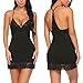 recent Women Sexy Nightgown Chemise Lingerie Lace Babydoll Sleepwear Full Slips