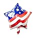 Decorations Mylar Foil Star Balloons Parties Birthdays Anniversary - American Flag - Toy for Children - Events