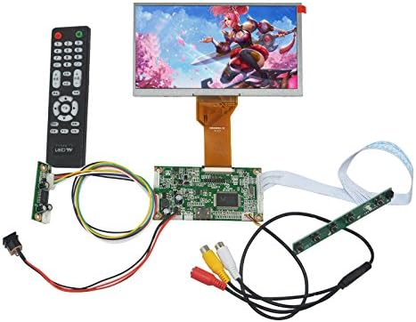 NJYTouch HDMI AV Remote Driver Board with 6.5inch 800x480 AT065TN14 LCD Screen