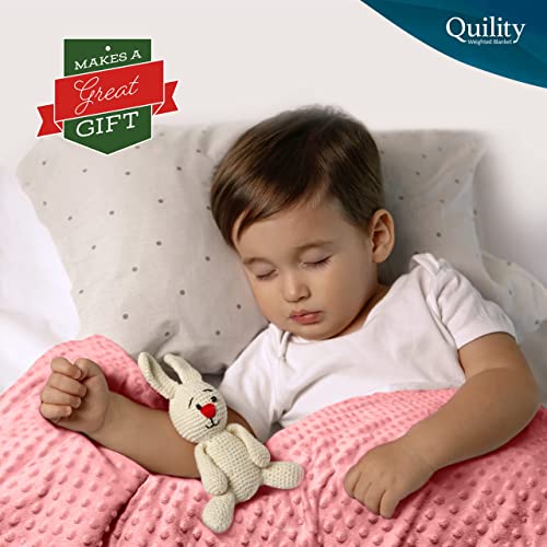 Quility Weighted Blanket for Kids LB Kids Weighted Blanket for