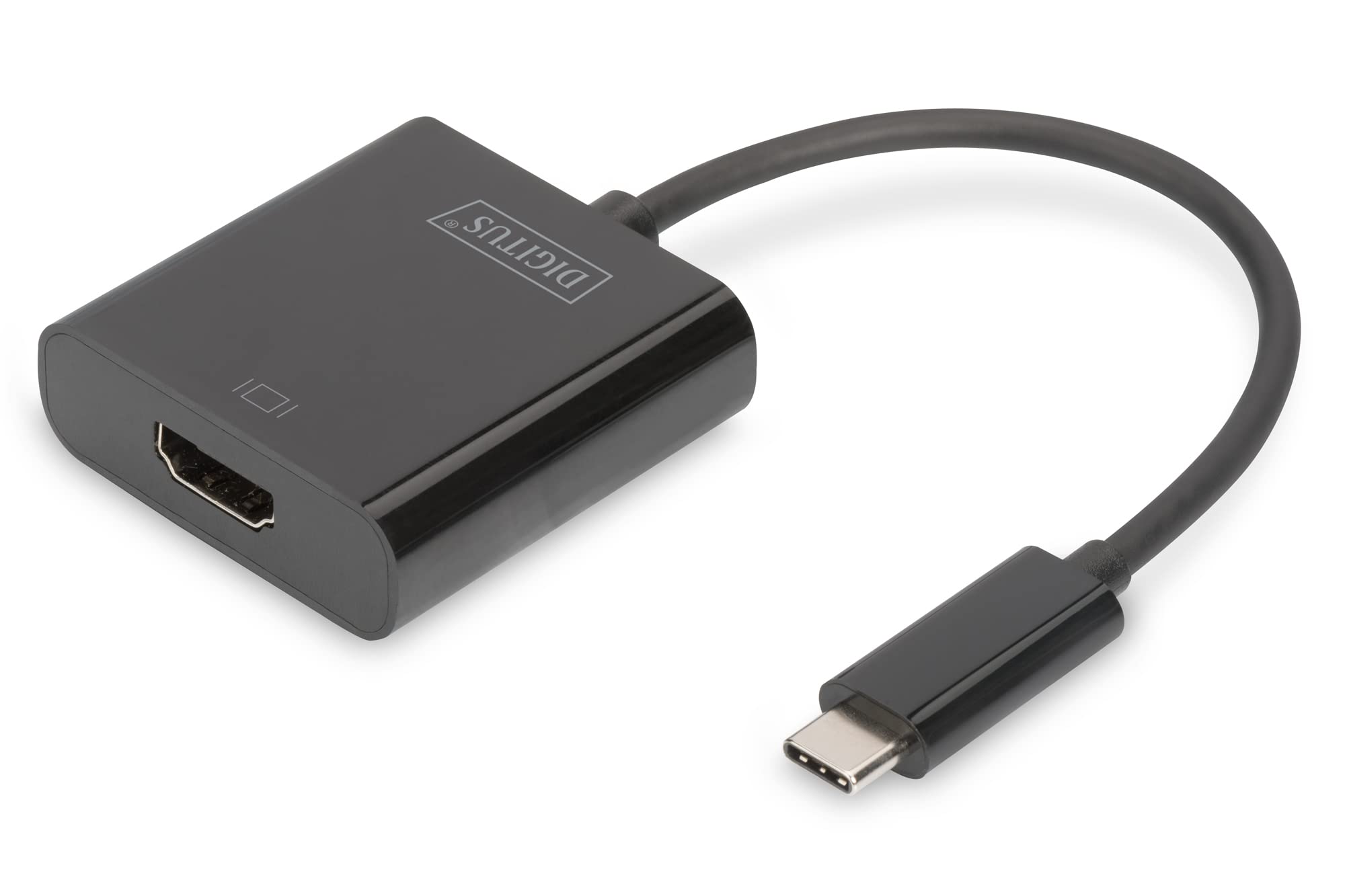 DIGITUS USB Type-C to HDMI Adapter, 4K@30Hz black