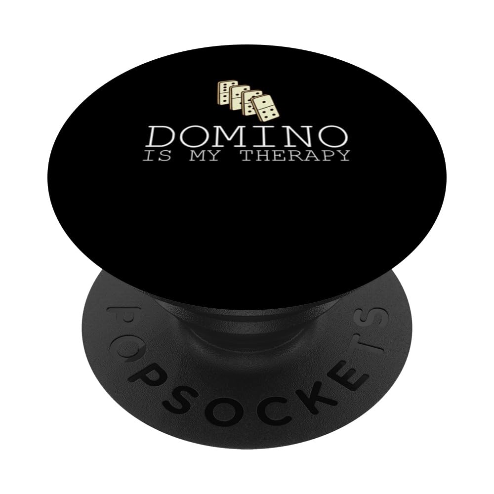 Domino Games Dominoes Funny Gaming Mexican Trains Player PopSockets Swappable PopGrip