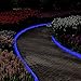 Glow in The Dark Pebbles for Outdoor Decor, Garden Lawn Yard, Aquarium, Walkway, Fish Tank, Pathway, Powered by Light or Solar-Recharge Repeatedly, Luminous Pebbles (Blue-200)