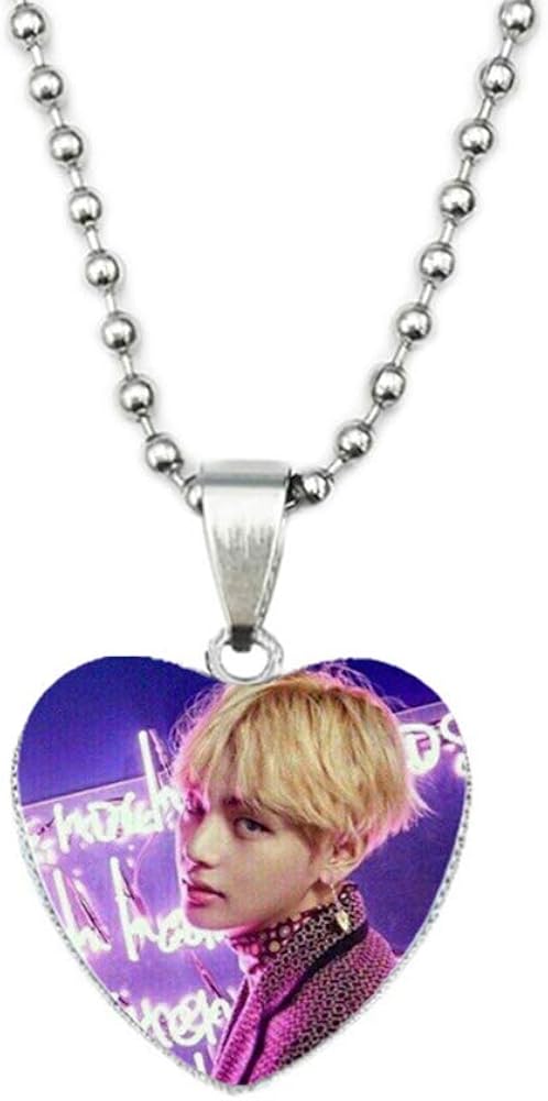 Boys Bangtan Bts Kpop Youyouchard Heart Army Bts For Gift Best Necklace Silver Jewelry Alloy Necklace Pendant Necklaces Pendants Affordable Www Klevering Com