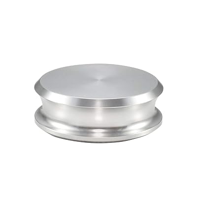 Record Weight Stabilizer by FEMELI,Turntable Weight Clamps-Low Profile to Fits Under Dust Cover of Turntable Vinyl Disc LP Record Player (Silver)
