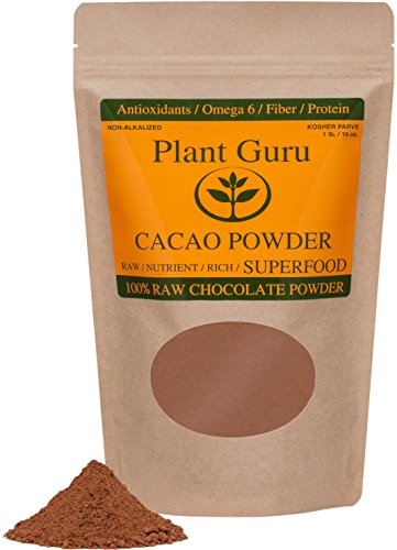 Premium Raw Cacao Powder - 16oz/1 Pound 