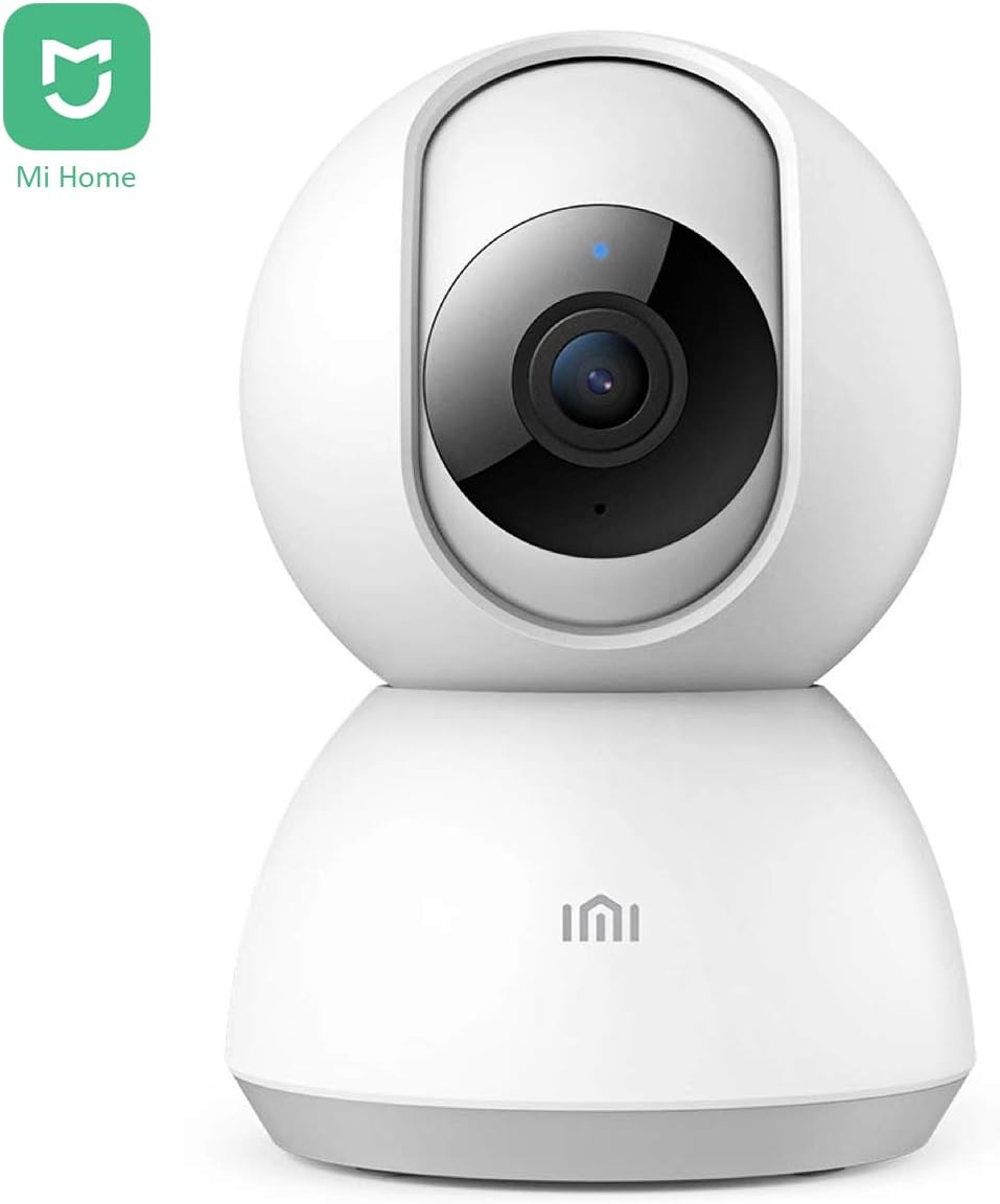 IMI Mi Home Wireless Security Camera 1080P HD Smart Dome IP Camera Indoor WiFi Surveillance Security Camera Pan/Tilt Two-Way Audio Night Vision Motion Detection Remote Baby Monitor for iOS/Android