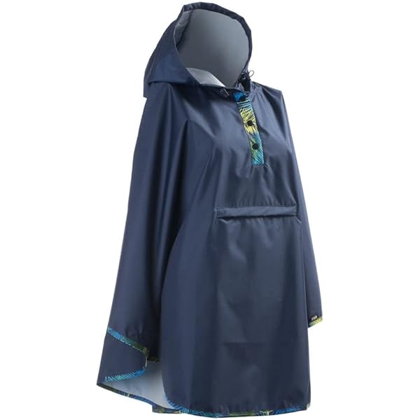 Amazon.com: Totes Reversible Rain Poncho Two Looks in One
