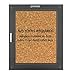 US Art 13x19 - Inch Picture Frame, Smooth Wrapped Finish, 1.25 - Inch Wide Flat, Satin Black, 100% American Wood Composite MDF