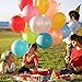 Dusico Party Balloons 12 Inches Rainbow Set (100 Pack), Assorted Colored Party Balloons Bulk, Made With Strong Latex, For Helium Or Air Use. Birthday Balloon Arch Supplies, Decoration Accessory