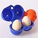 Keyzone Portable Egg Storage Box Container Hiking Outdoor Camping Carrier for 2 Egg Case