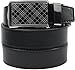 SlideBelts Men's Tartan Gunmetal Leather Belt - Custom Fit