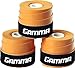 GAMMA Sports Supreme Overgrip for Tennis, Pickleball, Squash, Badminton, and Racquetball Racquets, 3-Pack, Orange