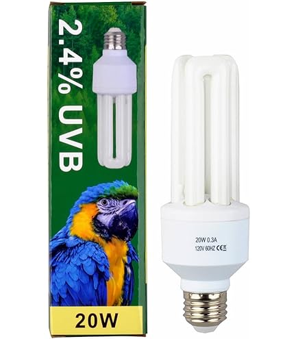 Arcadia FBC20X Bird Lamp, Compact 20W, UV-Lampe für Exoten, E27