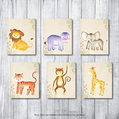 framed nursery wall art