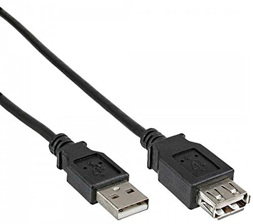 Delock 83401 USB 2.0 A Male to USB 2.0 A Female Extension Cable 0.5 m Black