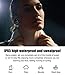 Wireless Earbuds Bluetooth 5.0 Wireless Sport Earbuds 60H Cycle Playtime 3D Stereo Sound Wireless Headphones Built-in Microphone, Sweatproof with Charging Case