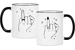 Couples Gifts Coffee Mugs Set for Him and Her,Bridal Shower Gift for Bride and Groom,Engagement Newlywed Anniversary Wedding 