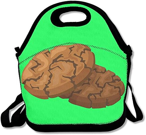 Personalized Baking Cookies Fashion Lunch Tote Bag Black,One Size