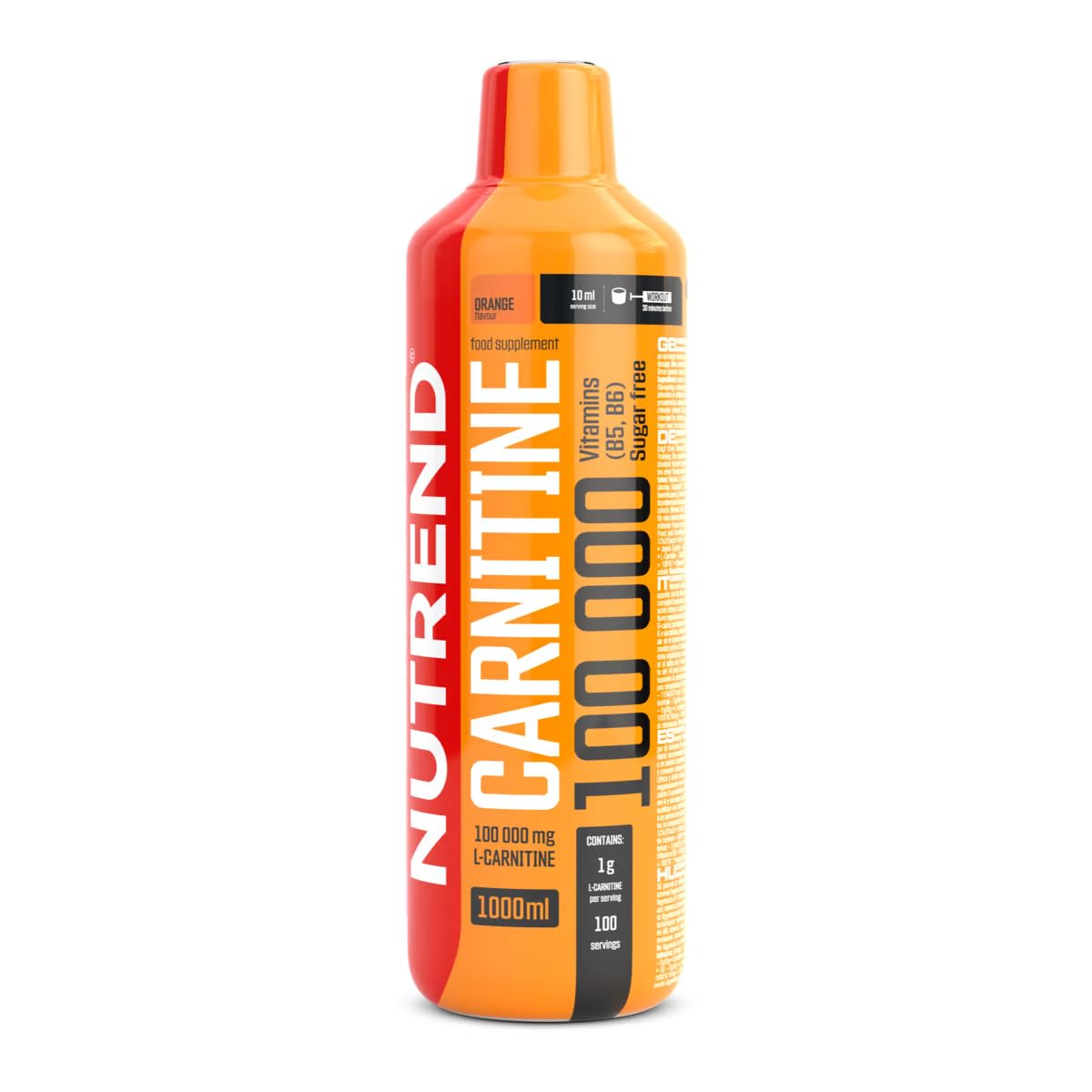 NUTREND Carnitine 100 000, Orange