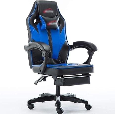 DFKDGL Stuhl Computer Bürostuhl Abnehmbare Kopfstütze Verbundener