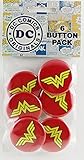 Button set DC Comics Originals Wonder Woman Logo Button (6-Piece), 1.25