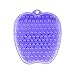 Shower Foot Scrubber Massager & Cleaner for Shower Floor with Suction Cup Improves Foot Circulation & Reduces Foot Pain Purple KIAYACI (Purple)