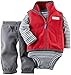 Carter's Baby Boys' 3 Piece Fleece Vest Set (Baby)