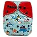 HappyEndings Charcoal Bamboo AI2TM All-In-Two Cloth Diaper / Snap-in Insert 