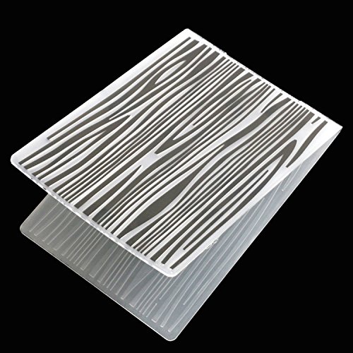 Migavan Embossing Folders 4 Assorted Patterns Embossing Folder Plastic Templates Molds Tools for DIY Craft Scrapbooking Photo Album Card Decoration Style A - Thumbnail 5