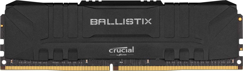 Crucial Ballistix BL8G32C16U4B 3200 MHz DDR4 DRAM Desktop Gaming Memory 8GB CL16 Black