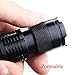 Fashion Outlet Black Mini 400-lumen Bright CREE Q5 LED Adjustable Zoom Focus Flashlight Torch