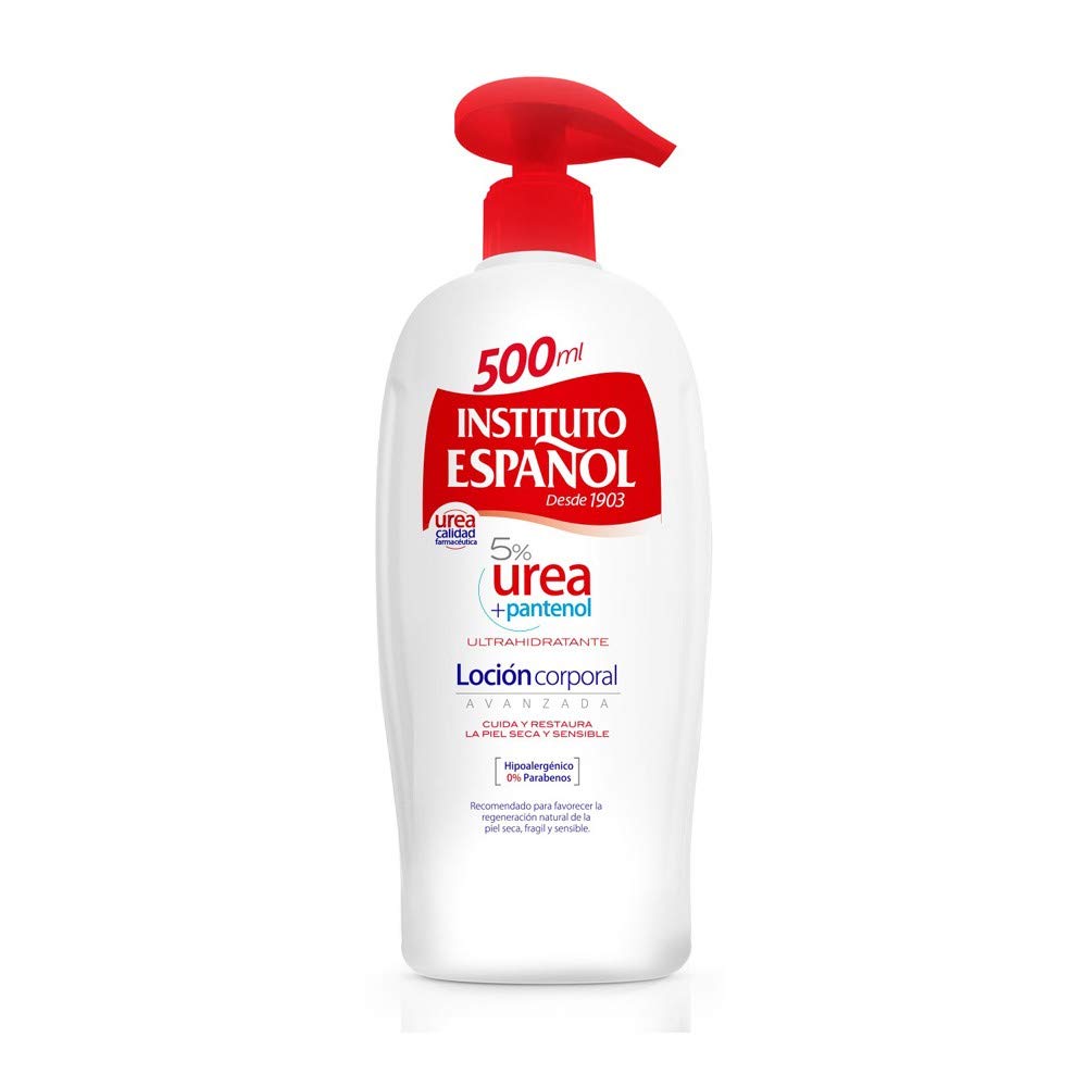 Photo 1 of Urea + Panthenol Moisturising Lotion – Spanish Institute – Dispenser 500 ml