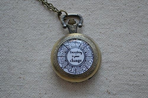 The Maze Runner Watch,quote Necklace,everything Is Gonna Change Pendent Necklace,maze Jewelry,unisex