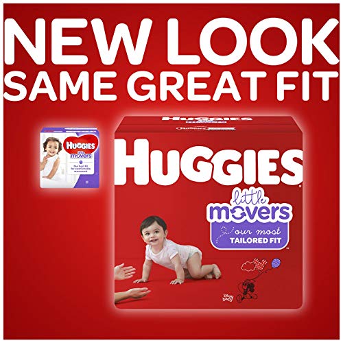 Huggies Little Movers Baby Diapers, Size 4, 56 Ct Pricepulse