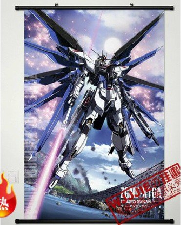 Home Decor Japanese Anime Wall Scroll Gundam Seed 23.6" X 35.4" Customize CoSmile 029
