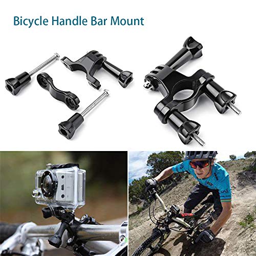 Artman Action Camera Accessories Kit for GoPro Hero 11 10 9 8 7 6 5 Black, Head Chest Strap+360