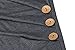 Zajawia Womens Casual Short Sleeve Tunic Tee Tops Button Side Blouse Loose T-Shirt