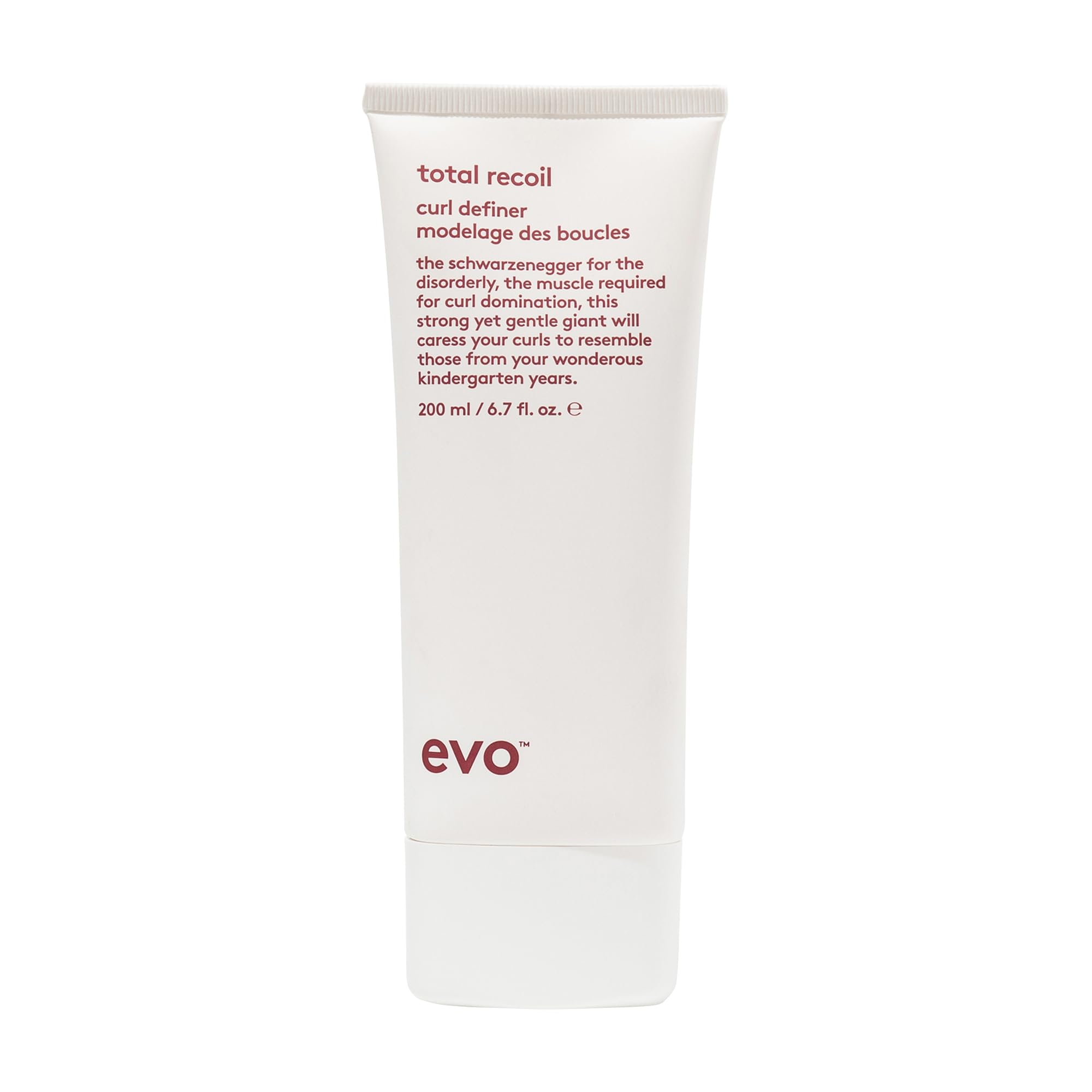 Evo Total Recoil Curl Defining Cream for Wavy & Curly Hair - Strong Hold, Frizz Control & Curl Enhancing Styling Cream - 200 mL — image 1