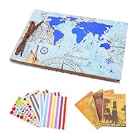 Photo Album Scrapbook，Our Adventure Book Scrapbook Photo Album Pixar Up Handmade DIY Photo Album Family Wedding Anniversary Scrapbooking Album